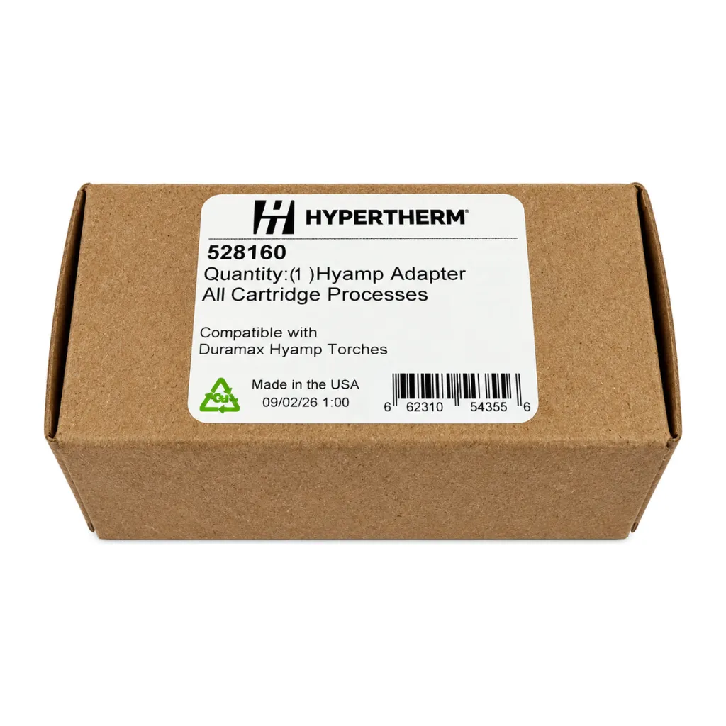 528160 Hypertherm Hyamp Cartridge Torch Adapter - Duramax Hyamp Torches - Powermax125