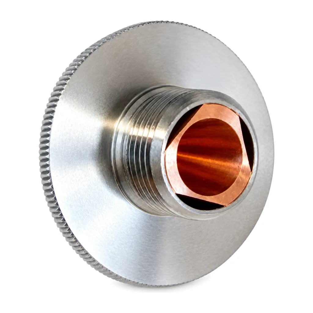 AM367-1728X D4.0CC Clean Cut Double Laser Nozzle for Amada, Hard Chrome (10 pk)