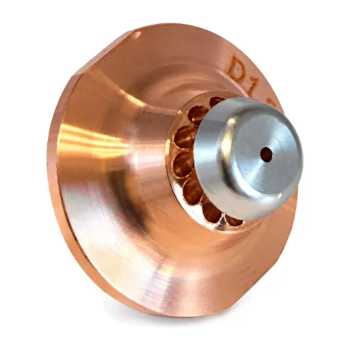 AM367-1900CPV D1.2FE Fibre Double Laser Nozzle without Collar for Amada, Hard Chrome (5 pk)