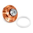 AM367-1900CPV-C D1.2FE Fibre Double Laser Nozzle with Collar for Amada, Hard Chrome (5 pk)