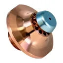 AM367-0030C S1.0FE Fibre Single Laser Nozzle with Collar for Amada, Hard Chrome
